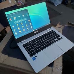 Gaming Laptop Computer 2024 Asus Chromebook 8GB 1000GB 14 inch come with type C Charger. All works 100% $275! Trade Pokémon cards
