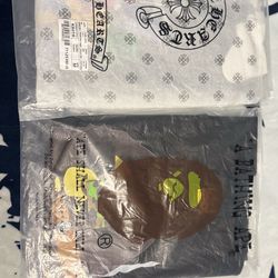 Bape and chrome heart shirt size M just for $140