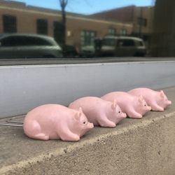 Vintage Pig Corn Cob Picks