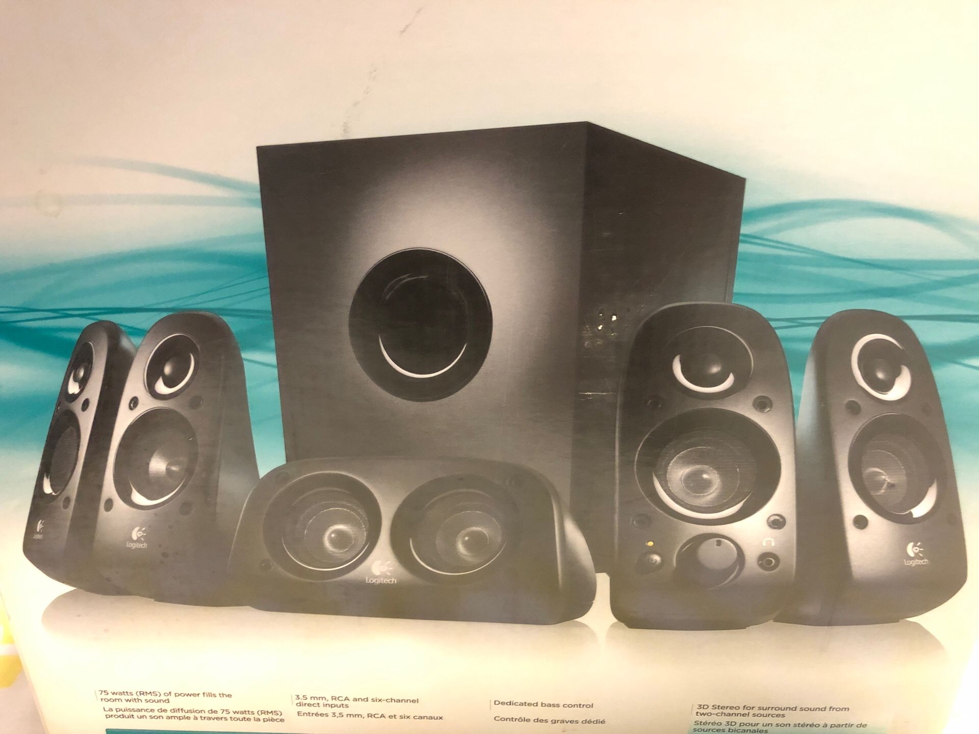 Logitech z506 5.1 speaker