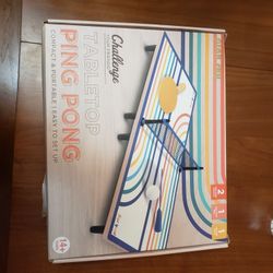 Ping Pong Table Top Set Travel Size