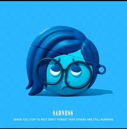 Air Pods Pro 2nd Gen Case “ Sadness “