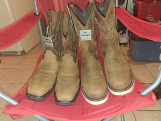 Ariat Work Boots Brand new never been worn both are size 11D one steel toe