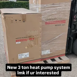 New in box 3 ton heat pump 208/230