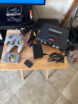 Nintendo 64 Console with Controller and Game