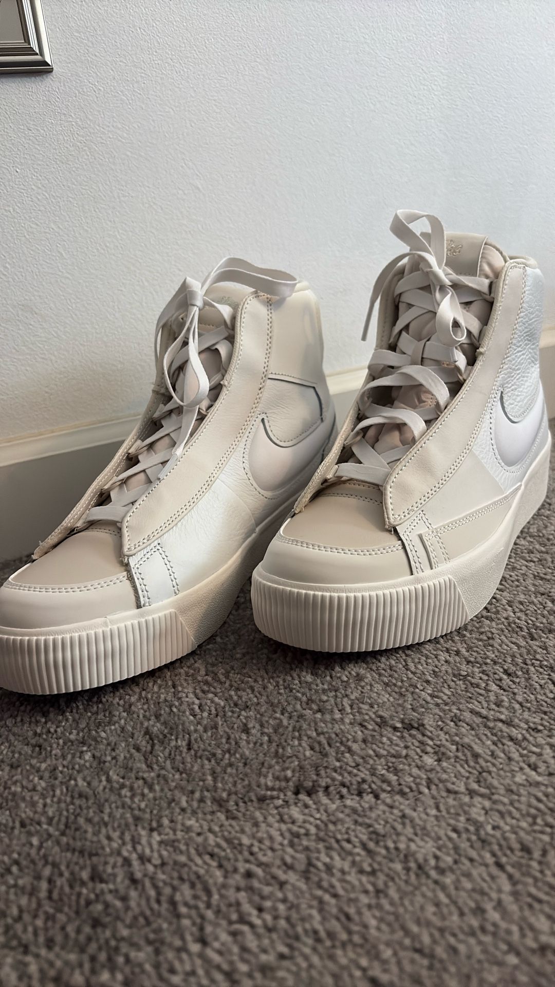 White Nike Blazer Mid Victory (women’s 8.5)