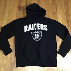 RAIDERS HOODIE MEN’S SIZE MEDIUM EXECELLET CONDITION 