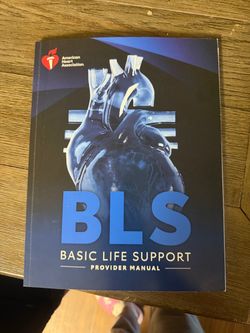 AHA BLS Basic Life Support Provider Manual