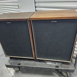 Sony Vintage Speakers 