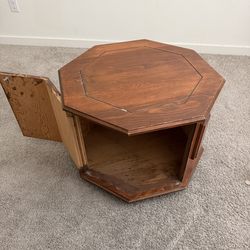 Wood Night stand/ side table