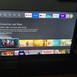 65 Inch fire TV