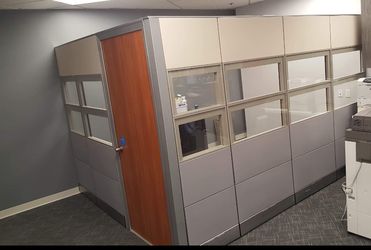 Private office with door