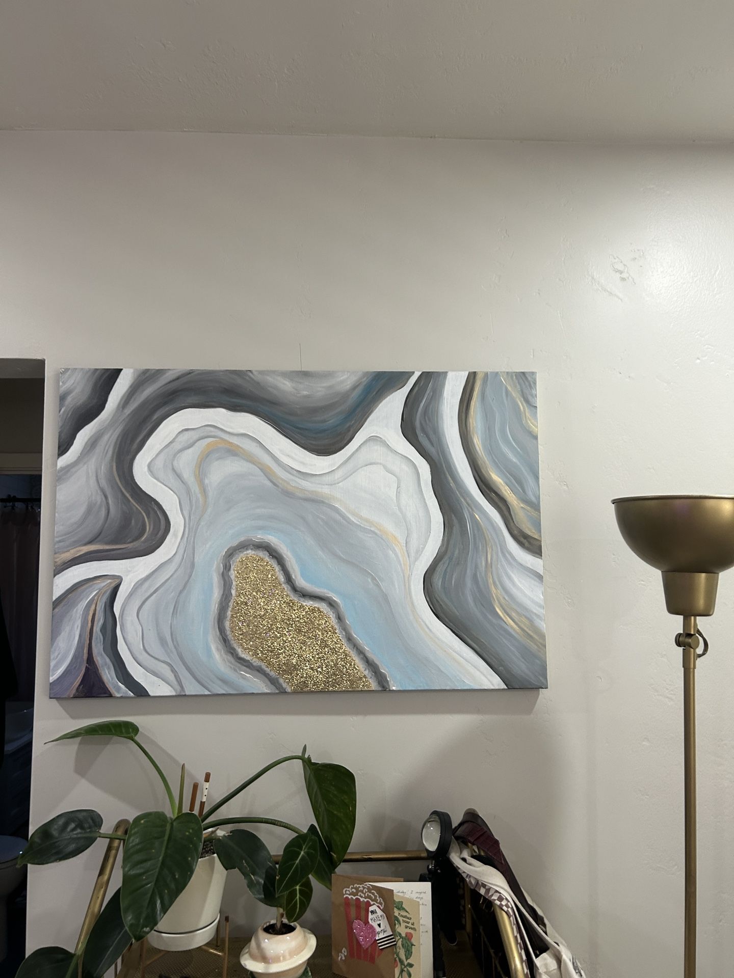 Abstract Painting By Local Artist