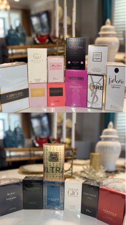 Cologne and perfumes