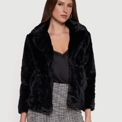 Brand New Black Fur Coat