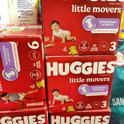Huggies Y Pampers $25 la Caja