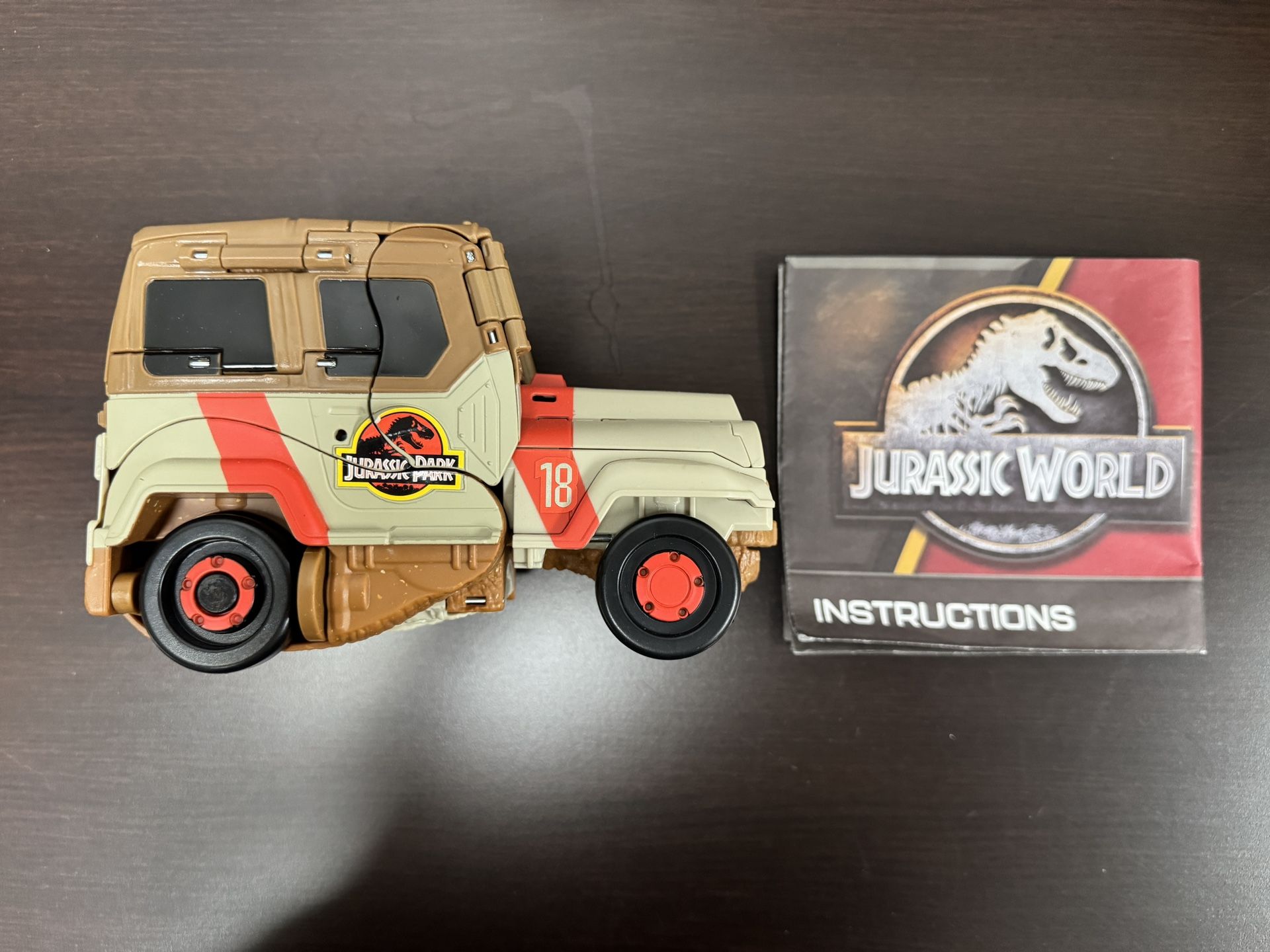 Jurassic Park Fierce Changer Chase N Roar Tyrannosaurus Rex