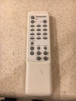 Panasonic remote control