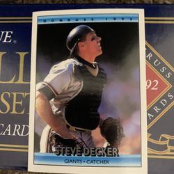 1991 Steve Decker baseball Card 