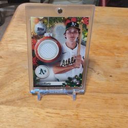 Nick Kurtz 2025 Topps Holiday Relic RC. 