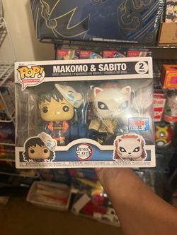 Makomo and sabito demon slayer funko pop new