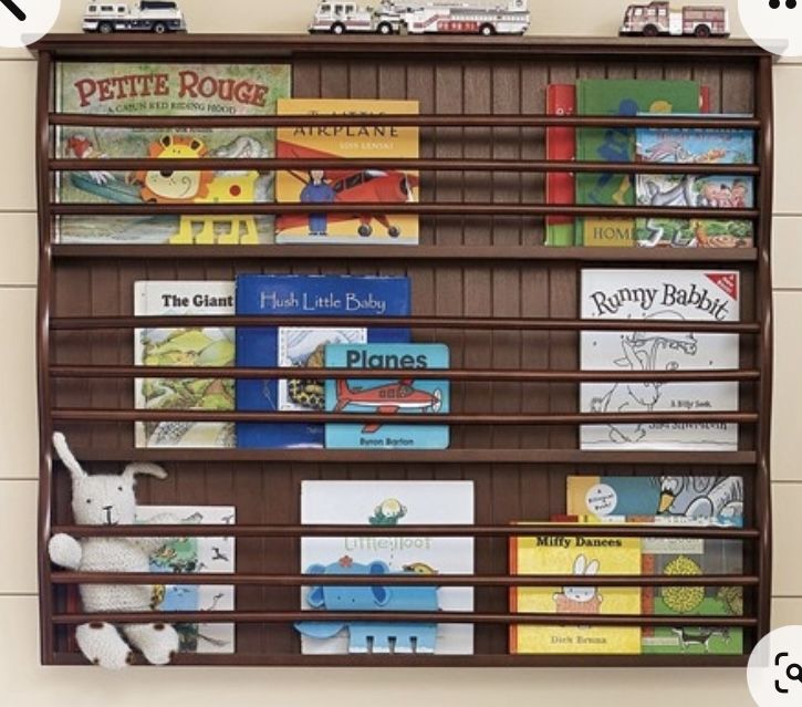 Kids Pottery Barn Hanging Bookshelf
