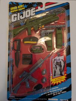 1993 GI Joe 12 Inch Weapons Arsenal, Green Beret Sealed