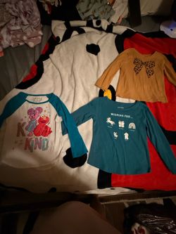 Jumping Beans and Okie Dokie Toddler Girls Long Sleeve Shirts Size 3T