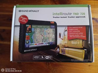 Rand McNally IntelliRoute TND 720 Truck GPS