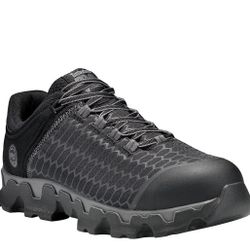 Timberland Pro Men's Powertrain Safety Shoes - Black...7 1/2