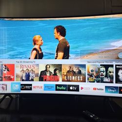 Samsung 55inch Curved TV 
