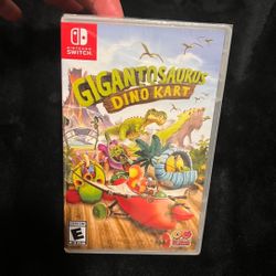 Giganticsaurus Dino Kart  For Switch Sealed 