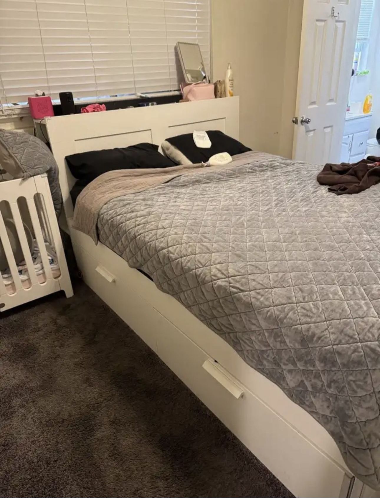 White Bed Frame