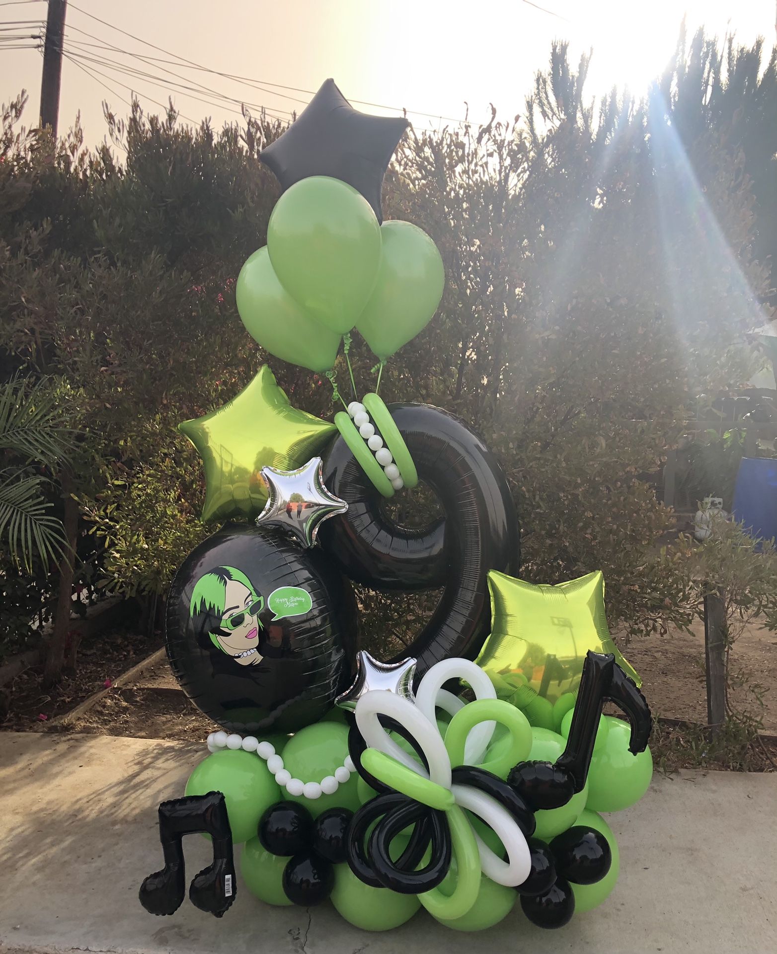 Billie Eilish (ballon bouquet )