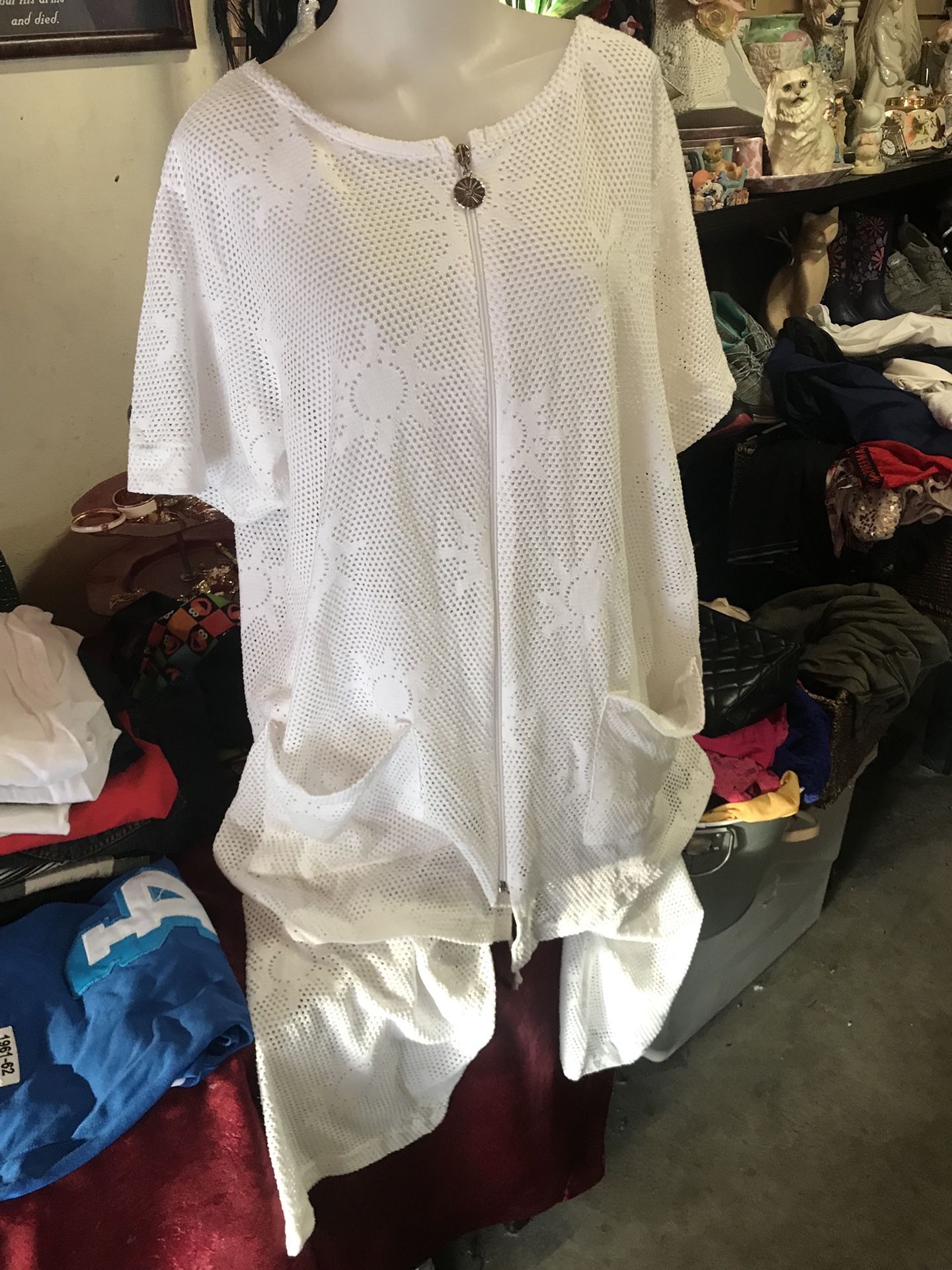 Pantalón y blusa para arriba del bikini XL
