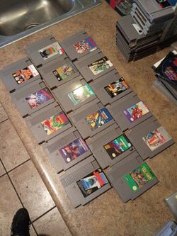 Nintendo NES games $10 each pick up in Glendale all tested all worked in each