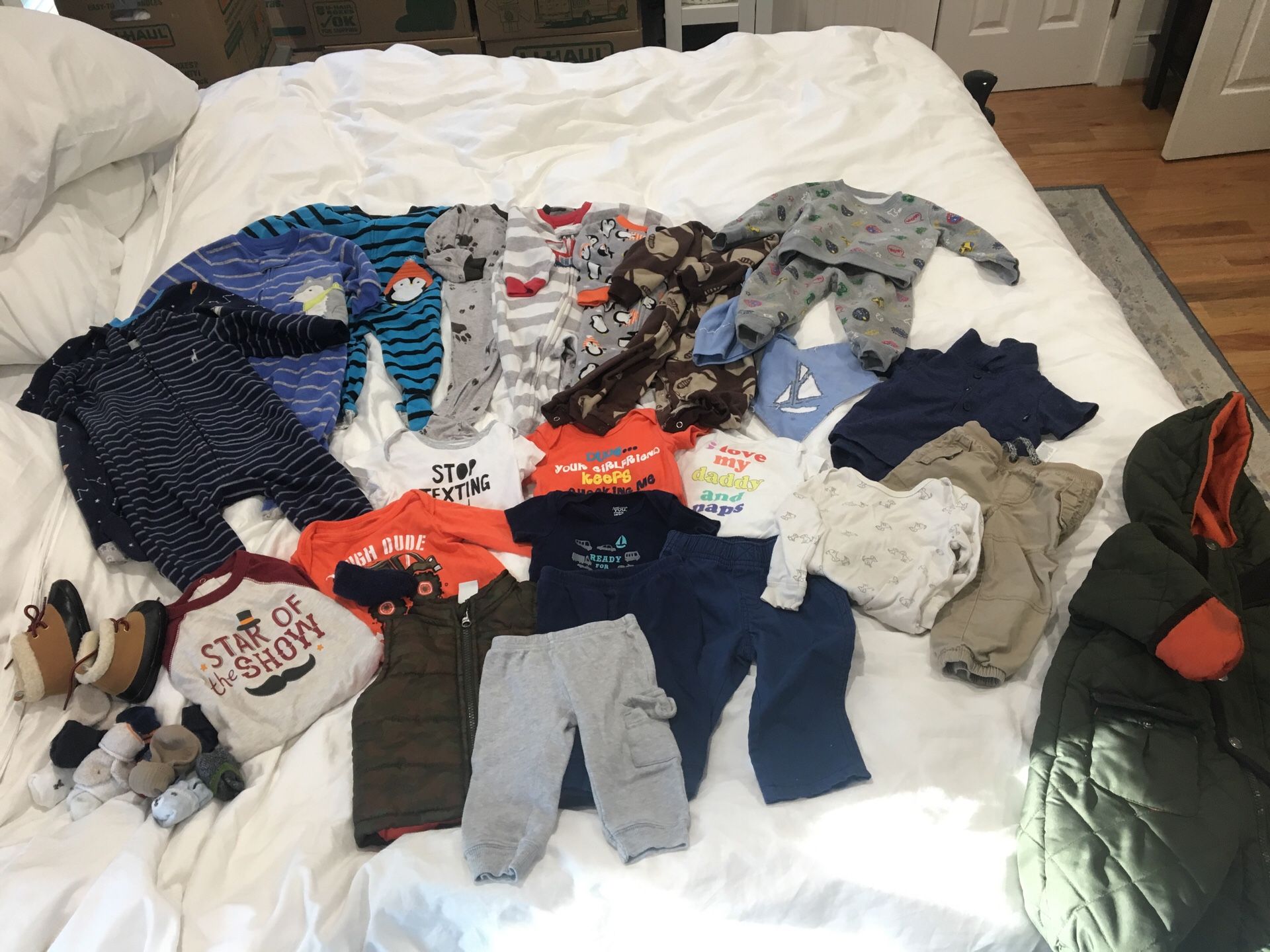 Baby boy clothes 9-12 months
