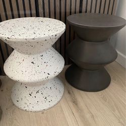 Geometric Side Table Plant Stand - NIB