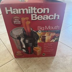 Juicer- Hamilton Beach