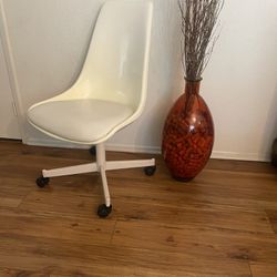 Vintage Eames Style Fiberglass Shell Chair 