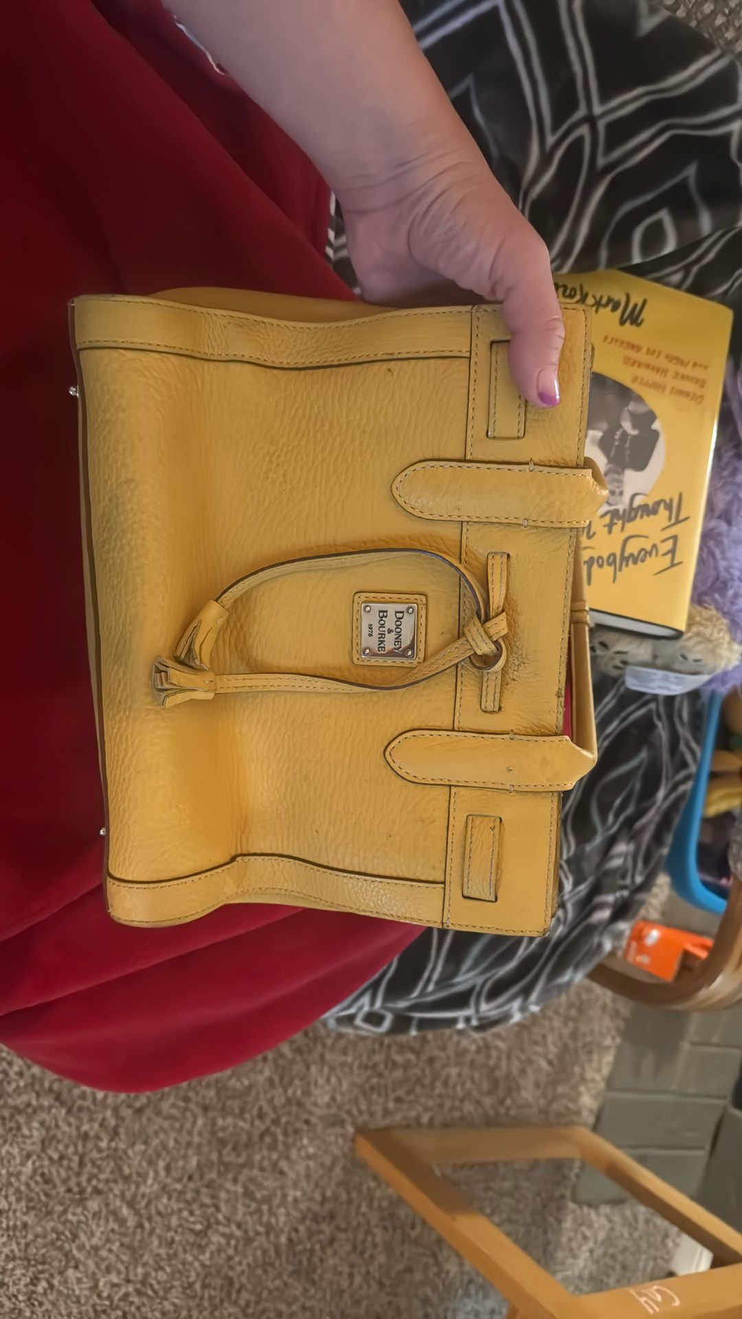 Dooney And Burke Tassled Tote