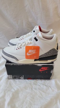 Jordan 3 White Cement Reimagined Size 11.5