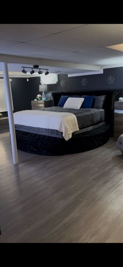 King Mattress With Adjustable Base-Remote