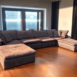 Cloud Modular 6-Piece Sofa Sectional (Free Delivery)
