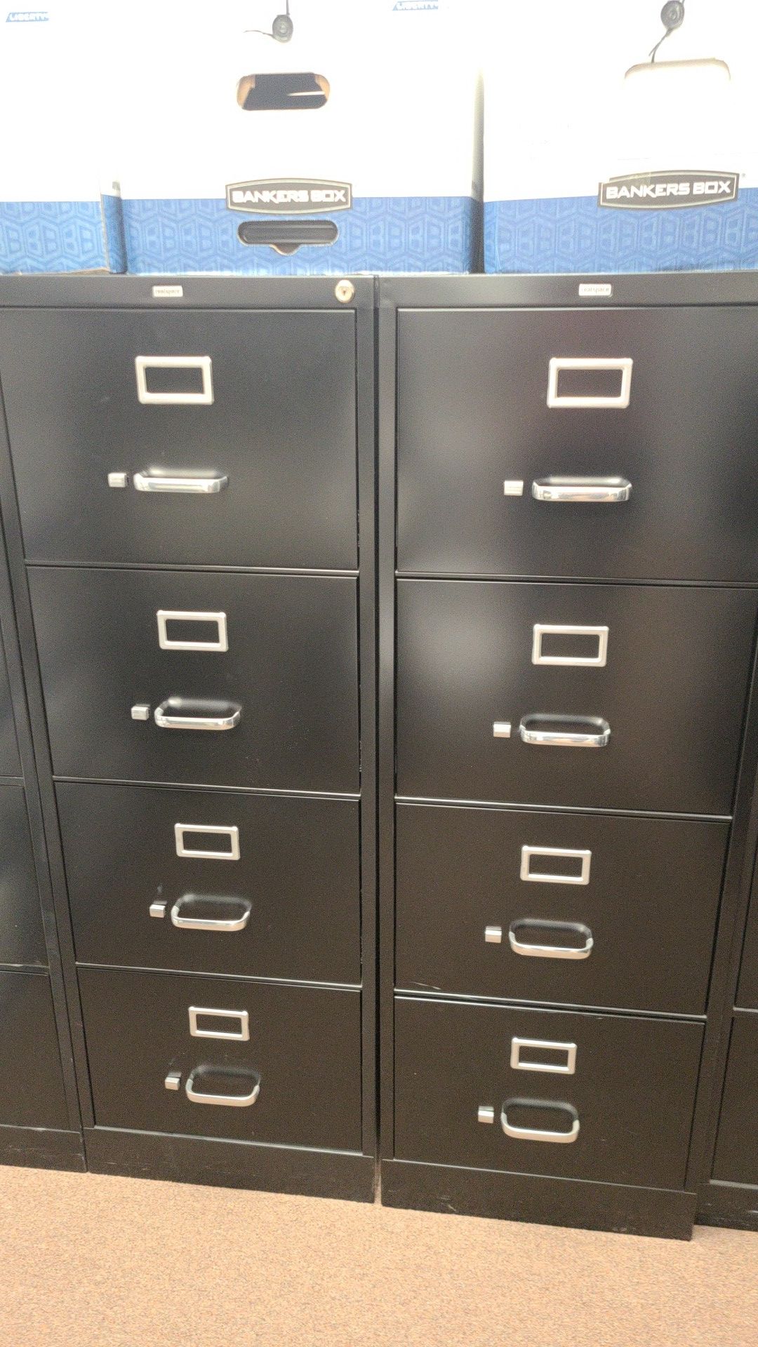 File cabinets