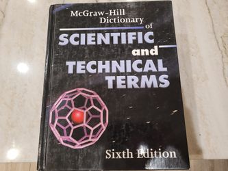 Dictionary Of Scientific And Technical Terms 6th Edition Book