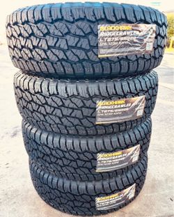 4 NEW BLACKHAWK LT 275/65/20 ALL TERRAIN TIRES 10 PLY $695 CASH TOTAL‼️ FREE INSTALLATION‼️