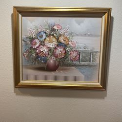 Custom Floral Oil Painting