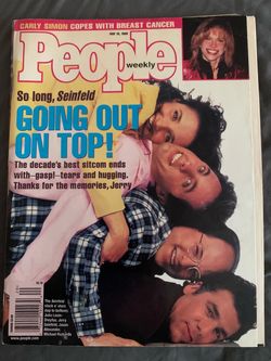 People Weekly Magazine Seinfeld Finale May 18 1998