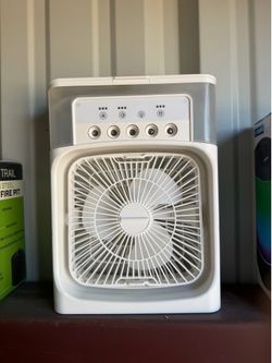 Portable mist fan